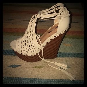 JustFab wedges